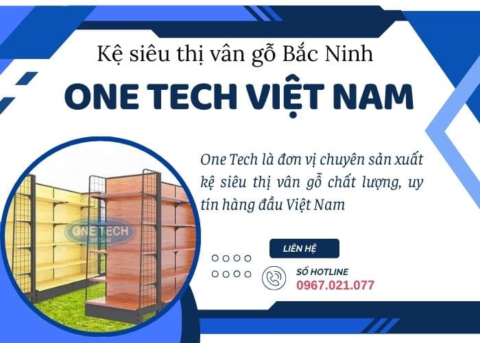 Đơn vị cung cấp kệ siêu thị vân gỗ chất lượng cao