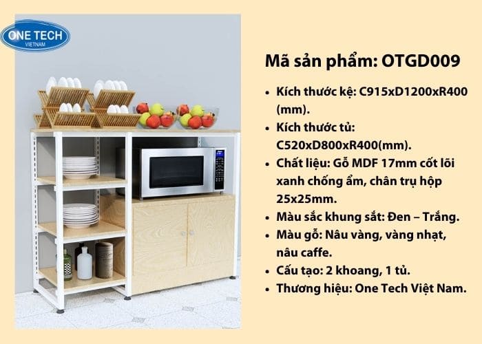 Kệ gia dụng màu vàng nhạt bắt mắt 