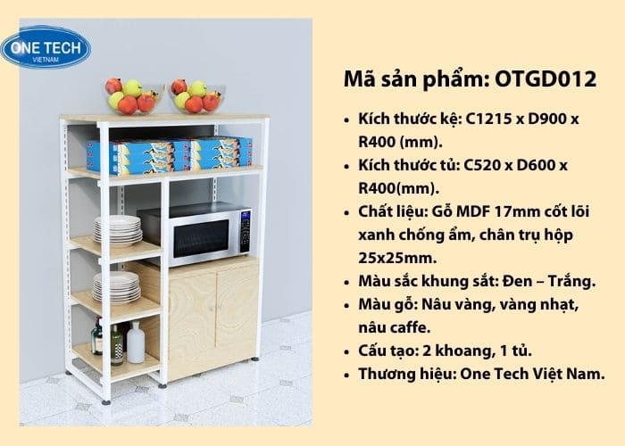 Kệ gia dụng với thiết kế thông minh 