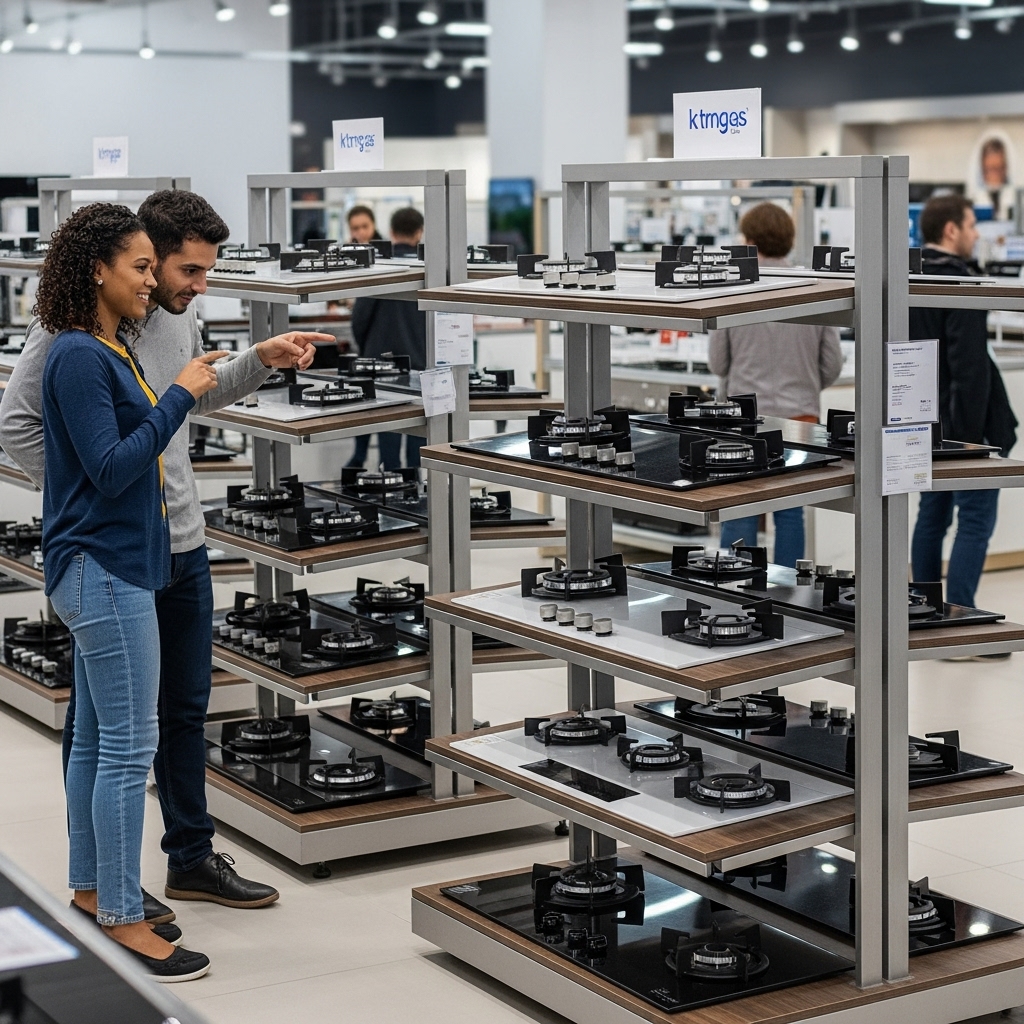 Tổng quan về kệ trưng bày bếp gas Tổng quan về kệ trưng bày bếp gas