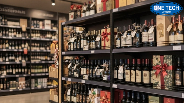 Trưng bày rượu theo chủ đề quà biếu Trưng bày rượu theo chủ đề quà biếu giúp tăng doanh số theo mùa