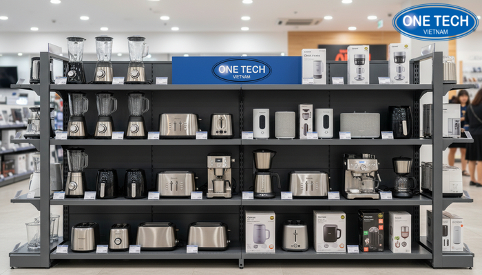 Ảnh kệ 3A Rack trưng bày đồ điện gia dụng