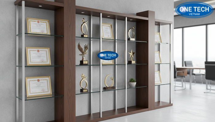 Bộ sưu tập các mẫu kệ trưng bày bằng khen ưa chuộng tại Bắc Ninh