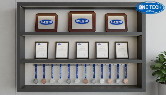 Sơ đồ gợi ý sắp xếp bằng khen và huy chương theo cấp độ thành tích