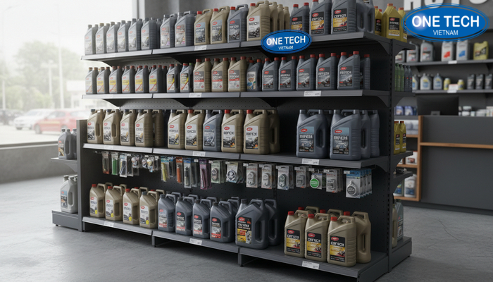 Mau ke da nang tiet kiem dien tich cho cua hang dau nhot