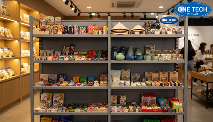 Kệ sắt trưng bày đồ lưu niệm hiện đại Kệ sắt hiện đại trưng bày quà tặng và đồ lưu niệm