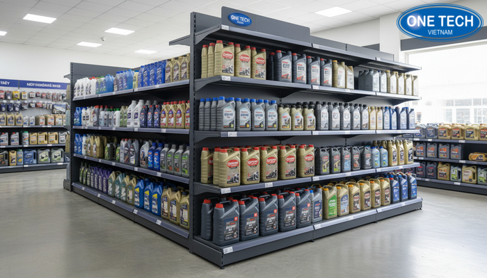 Ke thep son tinh dien trung bay dau nhot chiu luc tot