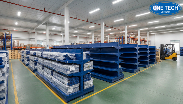 Kho kệ siêu thị Bắc Ninh Kho hàng kệ siêu thị phục vụ giao lắp tại Bắc Ninh