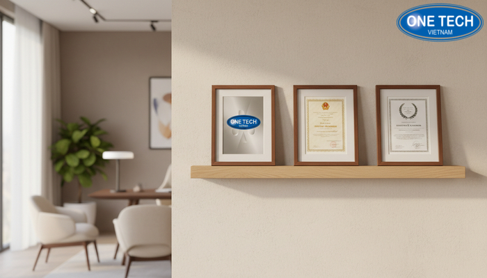 Mẫu kệ gỗ tự nhiên tối giản trưng bày bằng khen