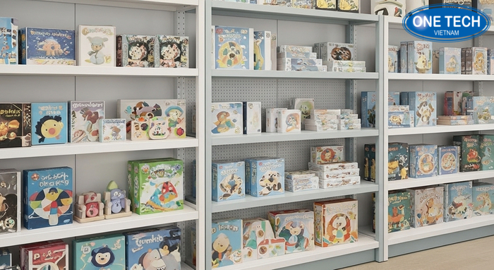 Gallery top mẫu kệ trưng bày đồ chơi trẻ em đẹp và tiện dụng