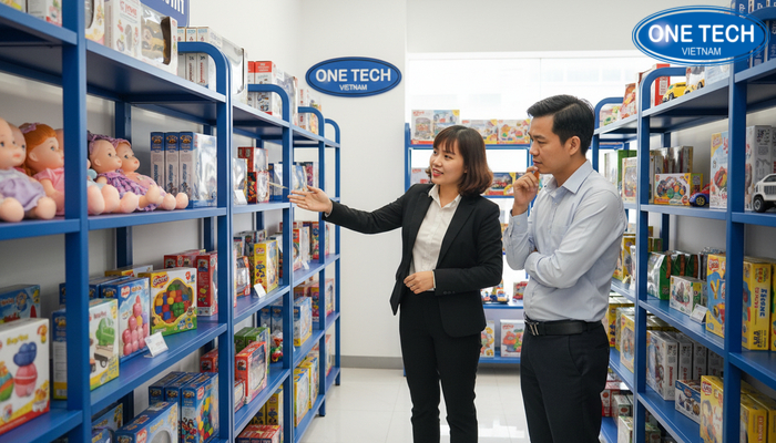 Video tư vấn chọn kệ trưng bày đồ chơi trẻ em tại Bắc Ninh