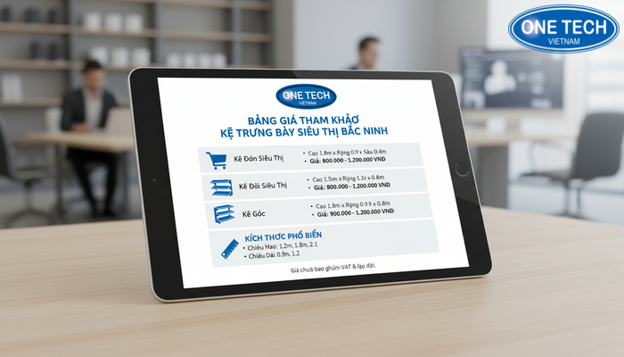Bảng giá kệ trưng bày hàng tạp hóa Bắc Ninh Bảng giá tham khảo kệ trưng bày hàng tạp hóa tại Bắc Ninh