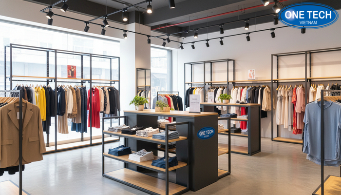 Bieu do gia ke trung bay shop quan ao Bieu do gia tham khao cac loai ke trung bay shop quan ao nam 2026