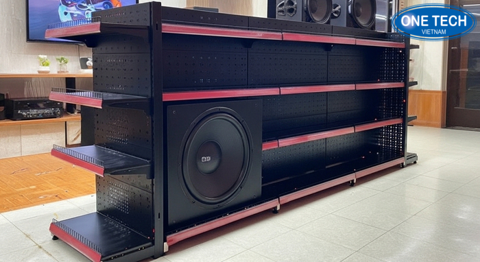 Kệ để loa đứng chắc chắn, chịu tải lớn cho loa sub và loa karaoke