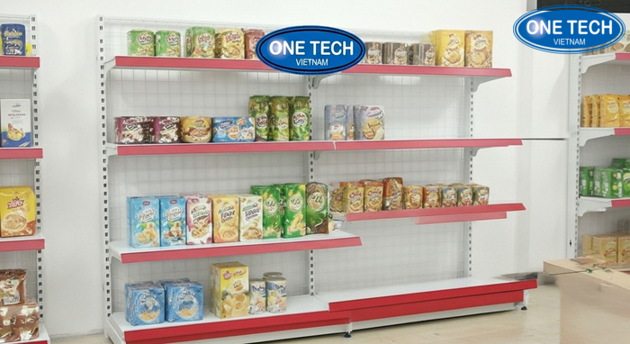 Kệ đơn tiết kiệm diện tích cửa hàng tạp hóa Kệ đơn sát tường tiết kiệm diện tích cho cửa hàng tạp hóa nhỏ