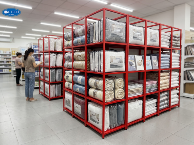 Lưu ý khi lựa chọn kệ để chăn ga gối đệm ở Bắc Ninh
